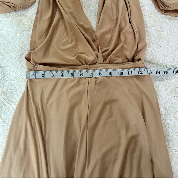 L'ATISTE by Amy Multiway Infinity Convertible Dress, Champagne Gold Size S - Picture 8 of 14
